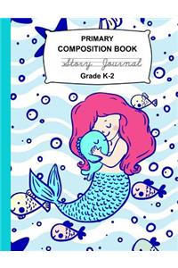 Primary Composition Book Story Journal Grade K-2