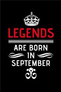 Legends Are Born In September