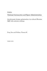 Aerodynamic Design Optimization Via Reduced Hessian Sqp with Solution Refining