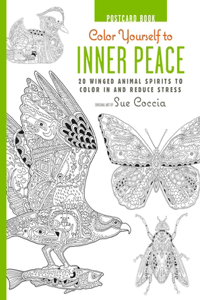 Color Yourself to Inner Peace Postcard Book