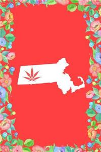 Massachusetts Weed 420 Journal Notebook