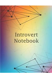 Introvert Notebook and Daily Journal - A Notebook for Introverts