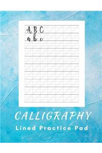 Calligraphy Lined Practice Pad