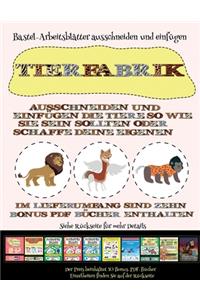 Bastel-Arbeitsblätter ausschneiden und einfügen