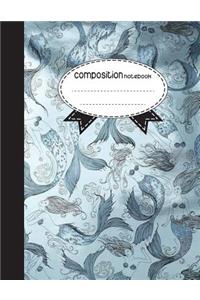 Composition Notebook, 8.5 x 11, 110 pages