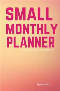 Lovebug Small Monthly Planner