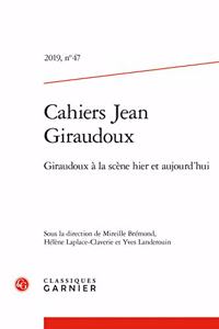 Cahiers Jean Giraudoux