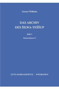 Das Archiv Des Silwa-Tessup: Rationenlisten II