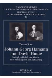 Johann Georg Hamann Und David Hume