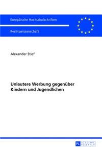 Unlautere Werbung Gegenueber Kindern Und Jugendlichen