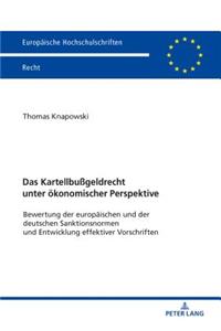 Kartellbußgeldrecht unter oekonomischer Perspektive: Bewertung der europaeischen und der deutschen Sanktionsnormen und Entwicklung effektiver Vorschriften