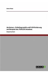 Autismus. Fruhdiagnostik Und Fruhforderung. Der Teacch Ansatz.