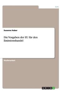 Vorgaben der EU für den Emissionshandel
