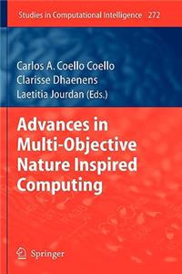 Advances in Multi-Objective Nature Inspired Computing