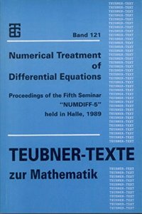 Numerical Treatment of Differential Equations