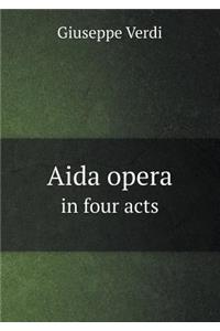 Aida Opera in Four Acts