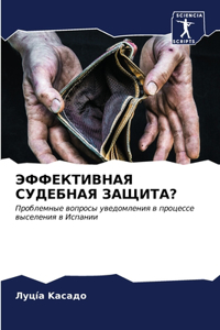 ЭФФЕКТИВНАЯ СУДЕБНАЯ ЗАЩИТА?