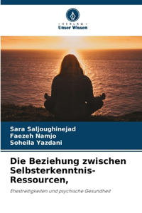 Die Beziehung zwischen Selbsterkenntnis-Ressourcen,
