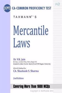 Mercantile Laws (Ca-Cpt) By Dr Vk Jain