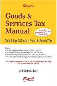Goods and Service Tax Manual