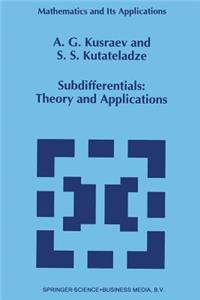 Subdifferentials