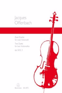 Two Duets for two Violoncellos Op.52/2, 3 (Playing Score)