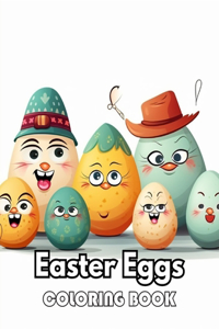 Easter Eggs Coloring Book for Kids