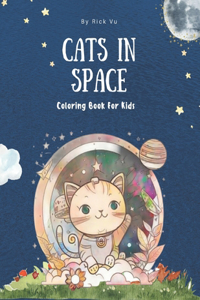 Cats In Space 50 Coloring Pages