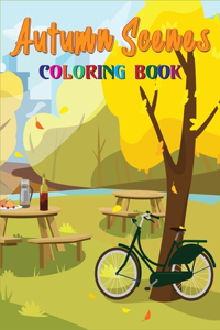 Autumn Scenes Coloring Book
