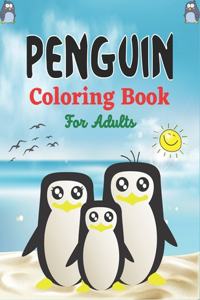 PENGUIN Coloring Book For Adults