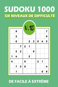SUDOKU 1000 six niveaux de difficulté Vol.18