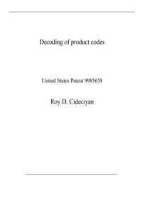 Decoding of product codes