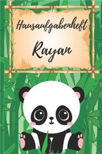 Hausaufgabenheft Rayan