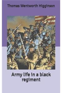 Army life in a black regiment