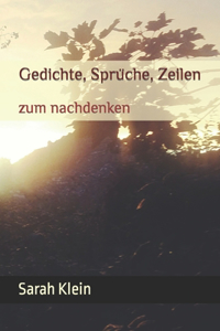 Gedichte, Sprüche, Zeilen