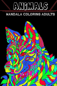 Animals Mandala Coloring Adults