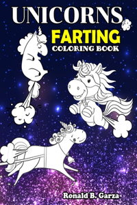 Unicorns Farting Coloring Book