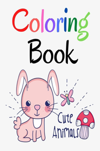 Cute Animals Coloring Book