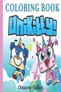 Cute UNIKITTY! Coloring Book