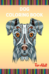 Dog Coloring Book for Adult