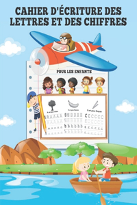 Cahier D'écriture Des Lettres Et Des Chiffres