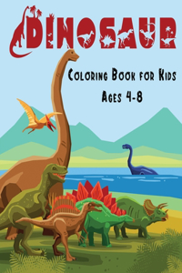 Dinosaur Coloring Book for Kids