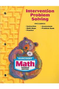 Harcourt Math Georgia Edition Intervention Problem Solving Grade 1