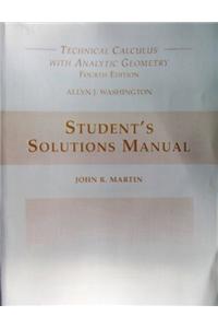 Student's Solutions Manual