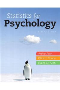 Statistics for Psychology Plus New Mylab Statistics with Etext -- Access Card Package