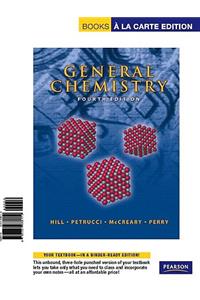 Books a la Carte for General Chemistry