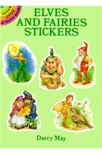 Elves and Fairies Stickers: 24 Pressure-Sensitive Designs