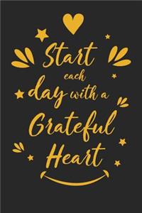 Start Each Day with a Grateful Heart