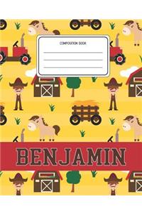 Composition Book Benjamin