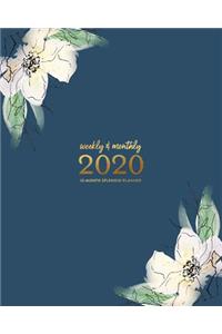 Weekly & Monthly 2020 12-Month Splendid Planner